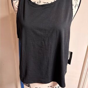 Black Sleeveless Women's Top